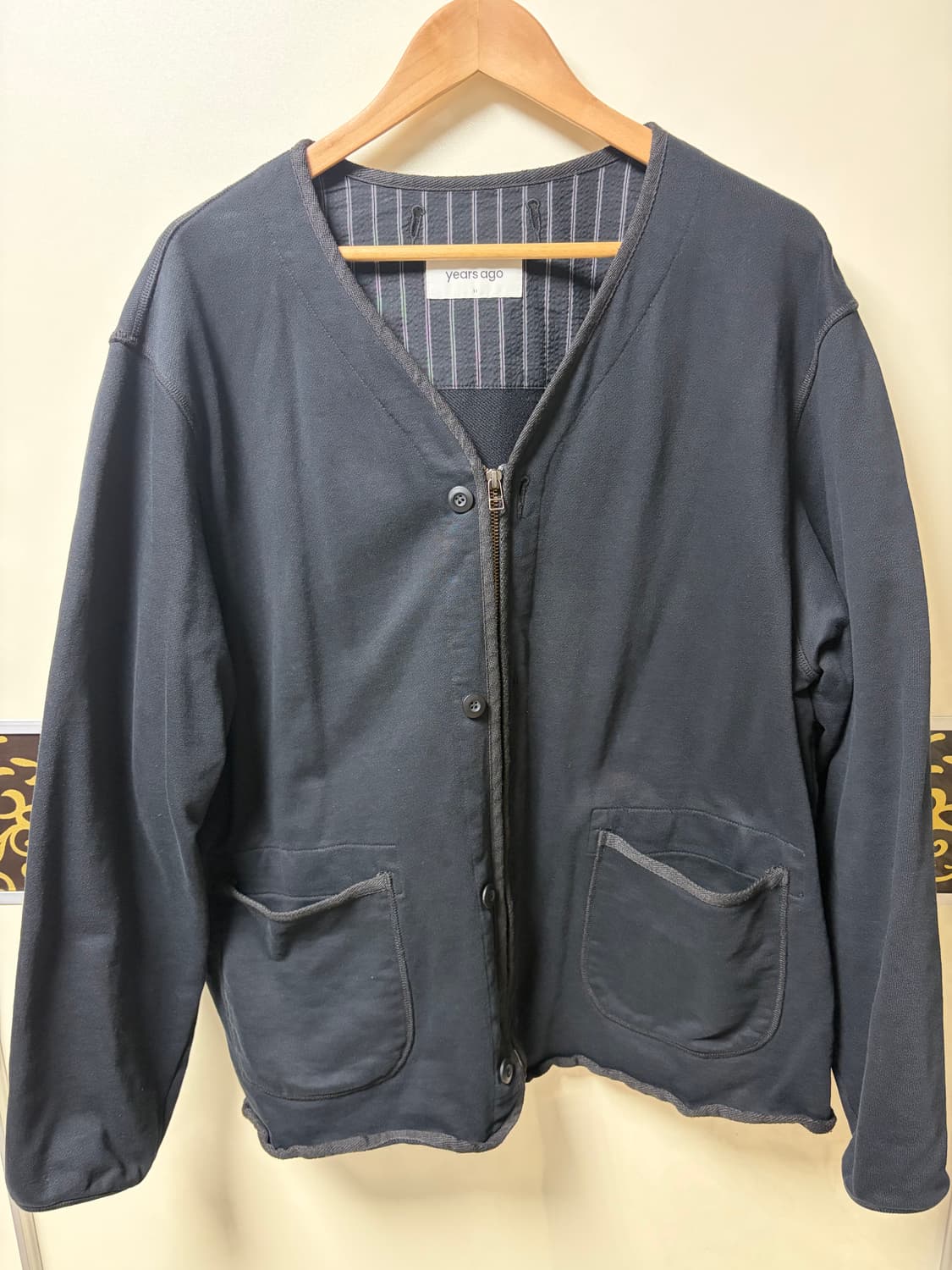 이얼즈어고 코튼 카라리스 라이너 자켓 m 상품이미지3