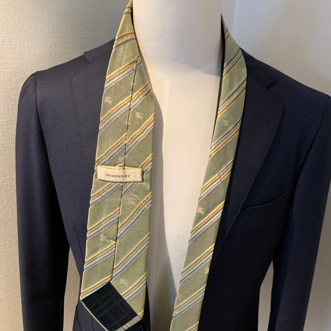 버버리(BURBERRY) 스트라이프 넥타이 명품 모노그램 클래식 A등급 상품이미지2
