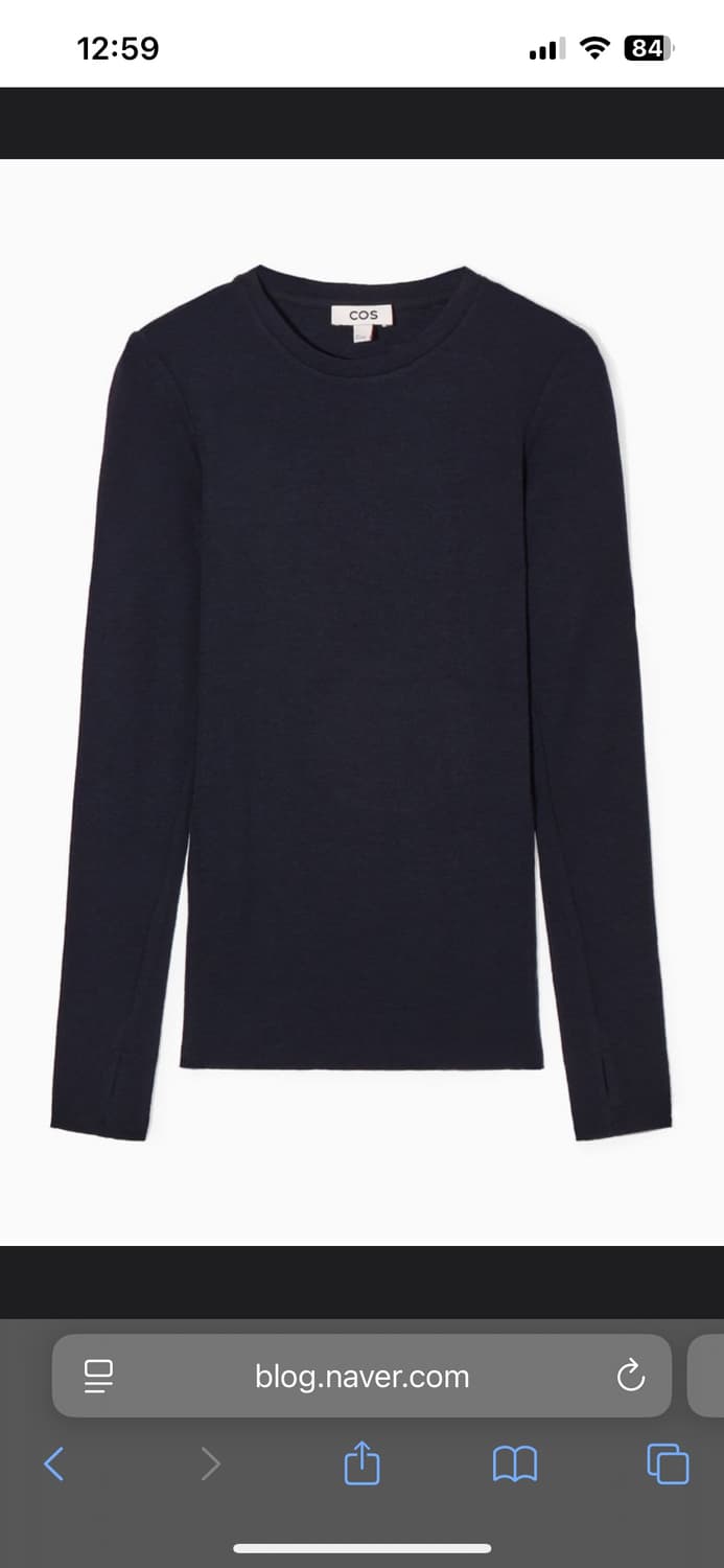 [새상품] 코스 롱슬리브리스 상품이미지1