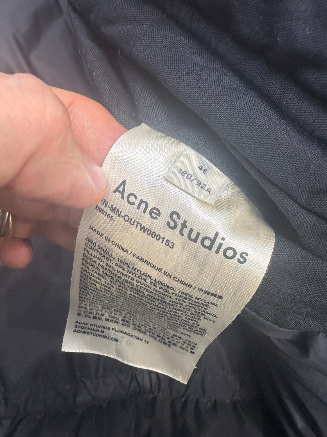 acne studios 다운 점퍼 상품이미지7