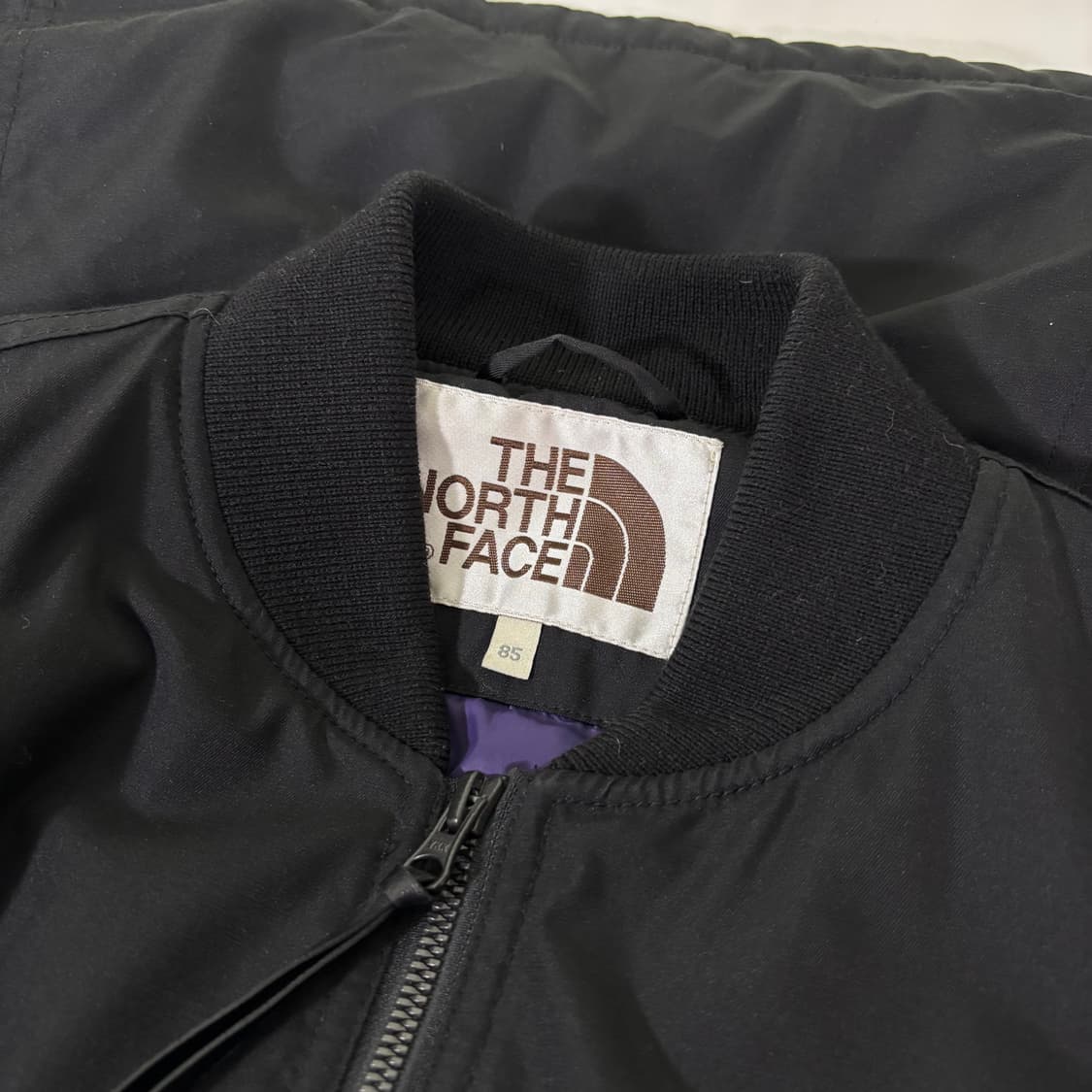 우먼M 노스페이스 블랙 투웨이 롱 블루종자켓 상품이미지4