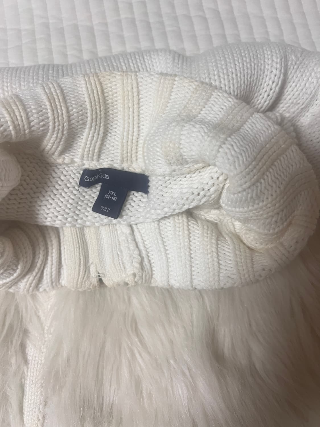Gap kids fur zipup 상품이미지3