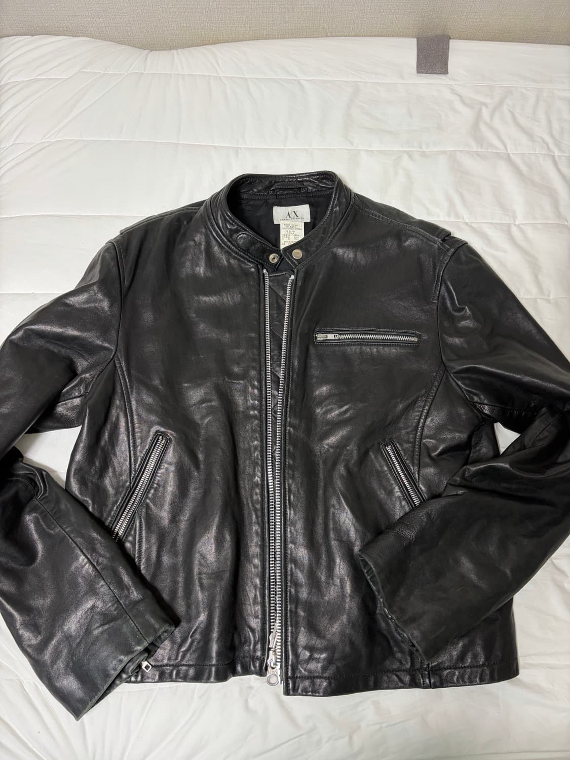 알마니 익스체인지 가죽자켓 상품이미지2