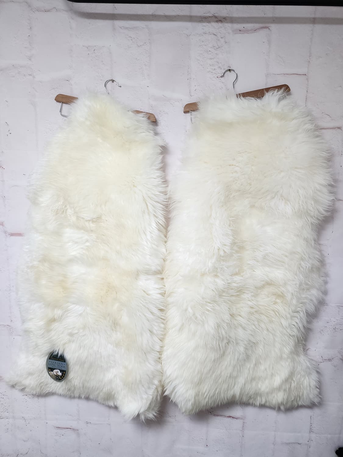 미울리스 골든 프리미엄 천연 울 양털 러그 XL 2개가격 상품이미지5