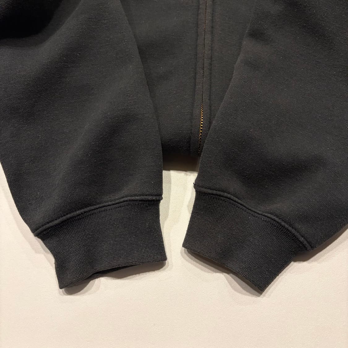 [S] 칼하트 써멀 블랙 스웻 후드집업 블랙 C616 상품이미지7