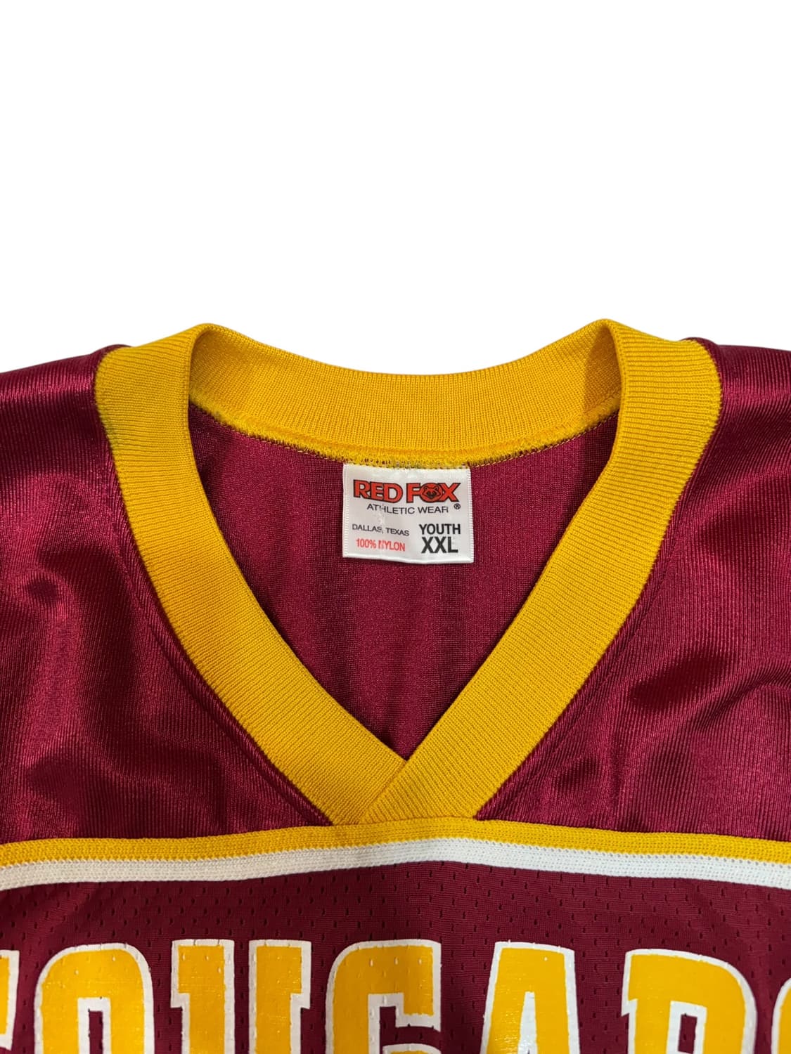 레드폭스 Red Fox 새틴 럭비 져지 made in USA (M)  상품이미지4