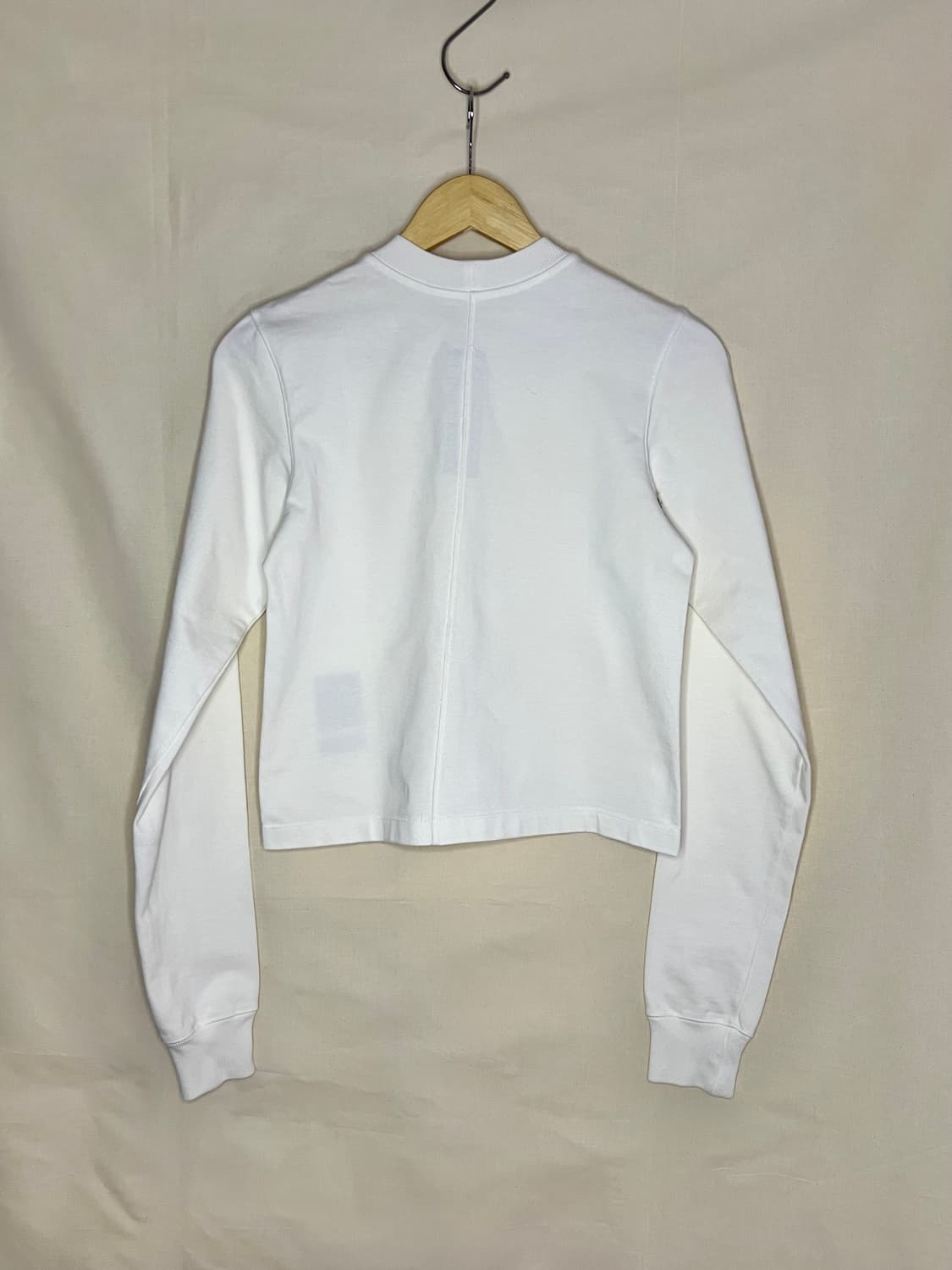 릭오웬스 다크쉐도우 우먼스 크롭 심라인 롱슬리브 상품이미지2