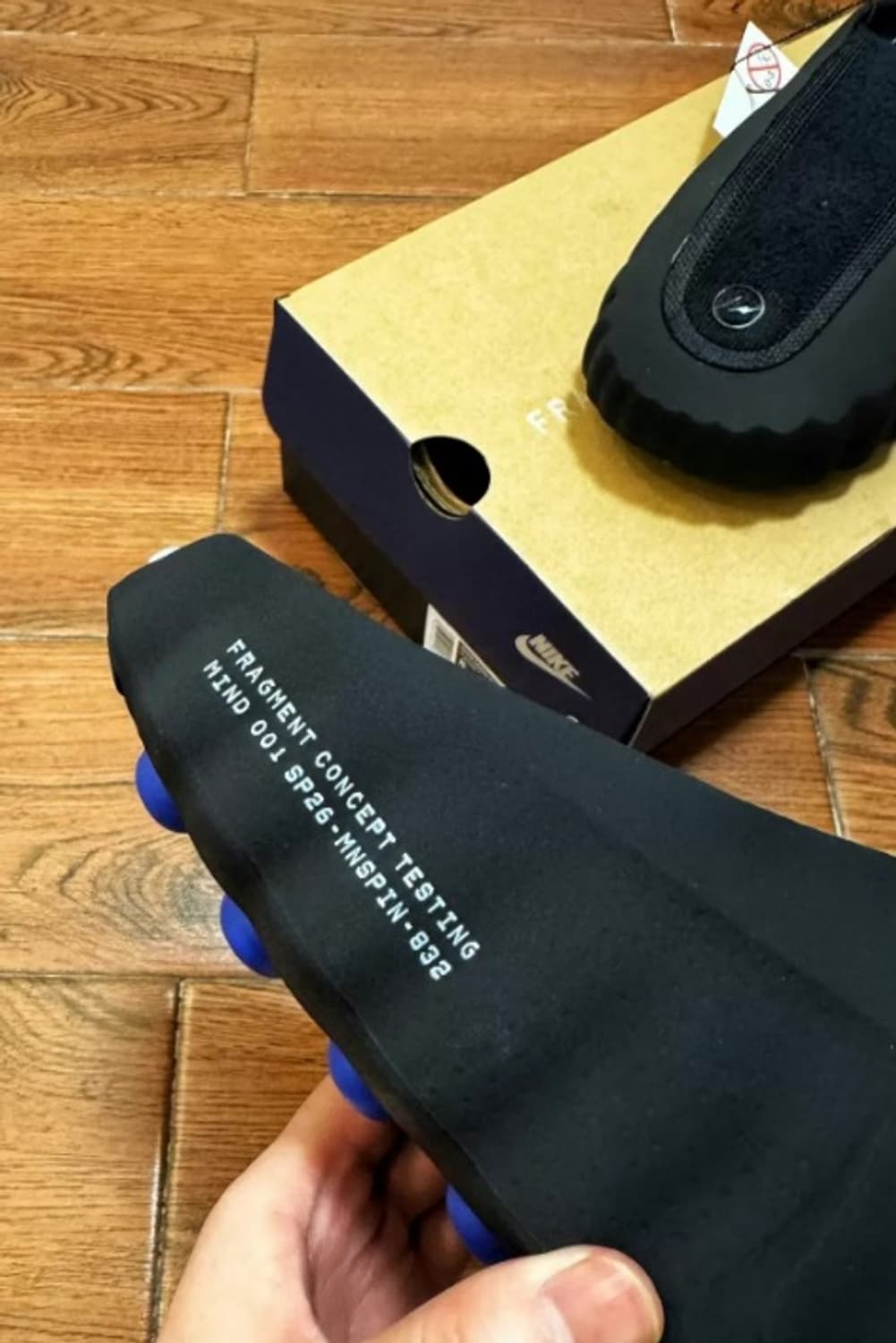 나이키 x 프라그먼트 마인드 001 블랙 290mm 상품이미지5