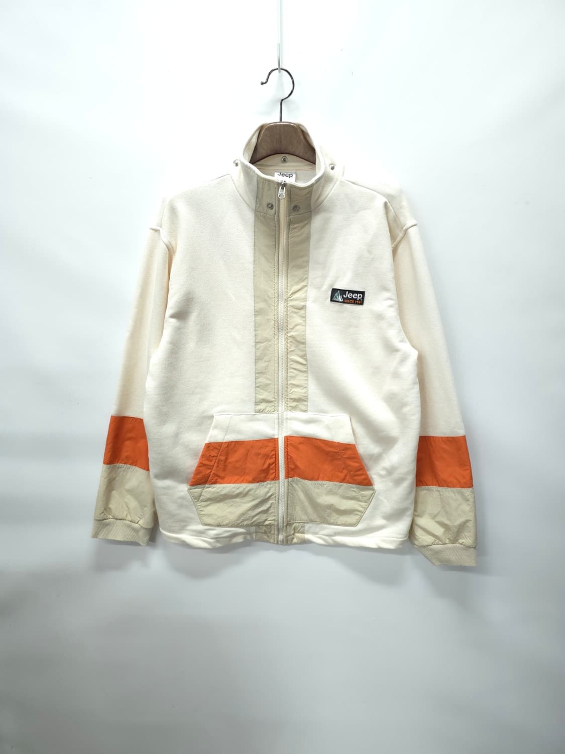 지프(JEEP) 스웨트 나일론 믹스집업 (105~110) 상품이미지1