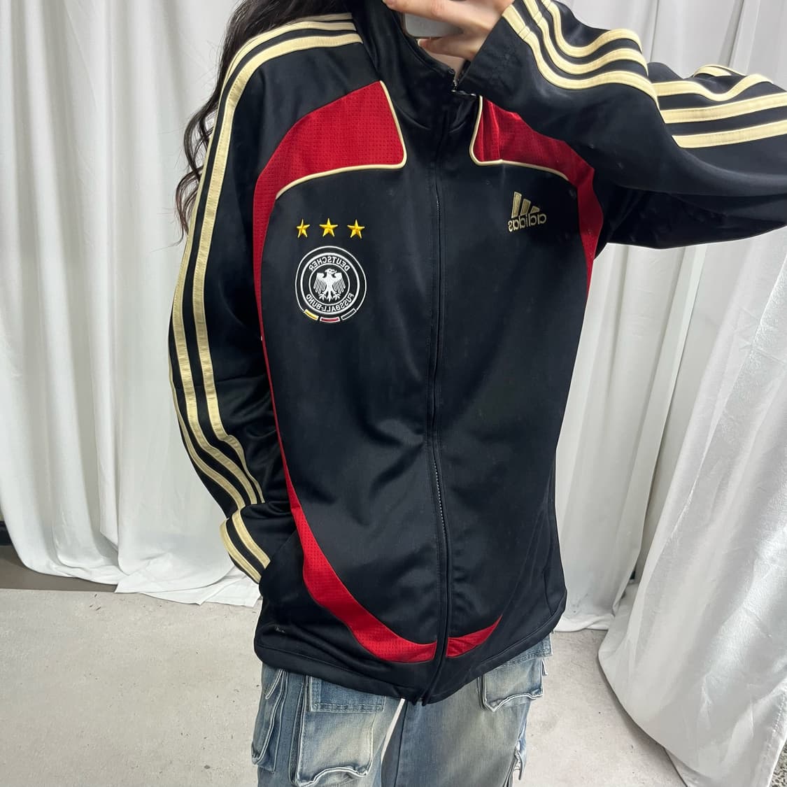 Adidas Black German Jersey 상품이미지3