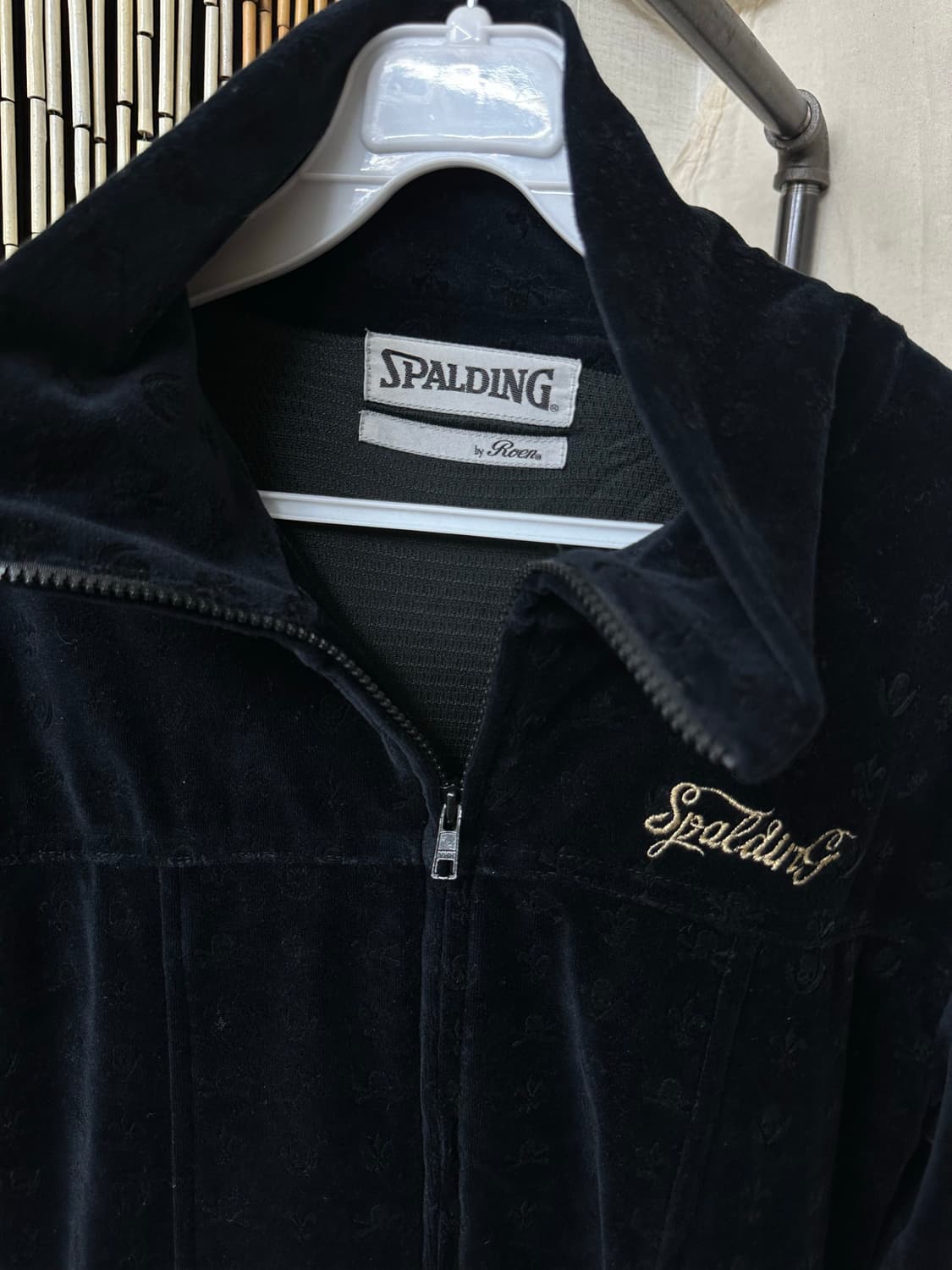 spalding by roen velvet zipup 상품이미지2