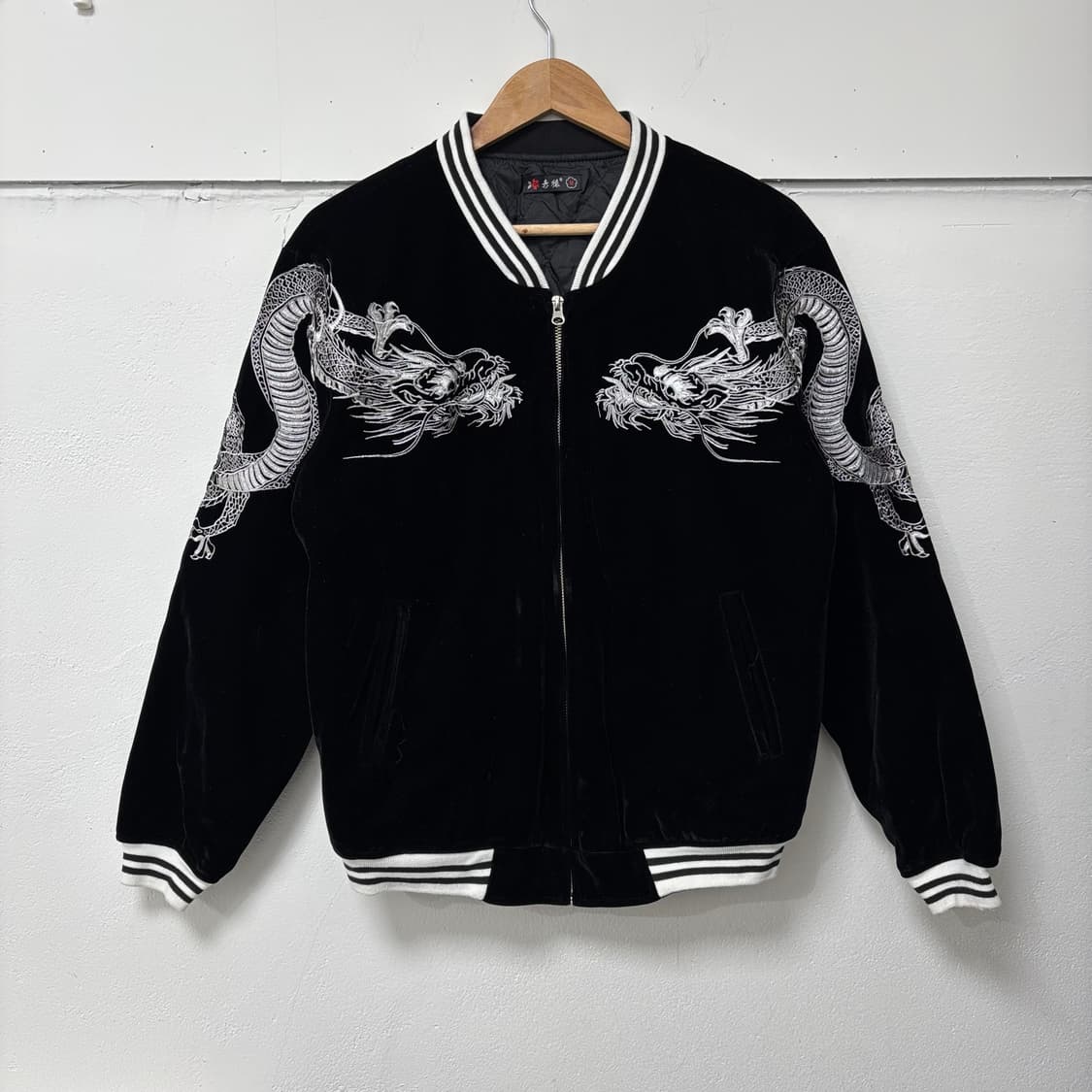 블랙 벨벳 용자수 스카잔 상품이미지1