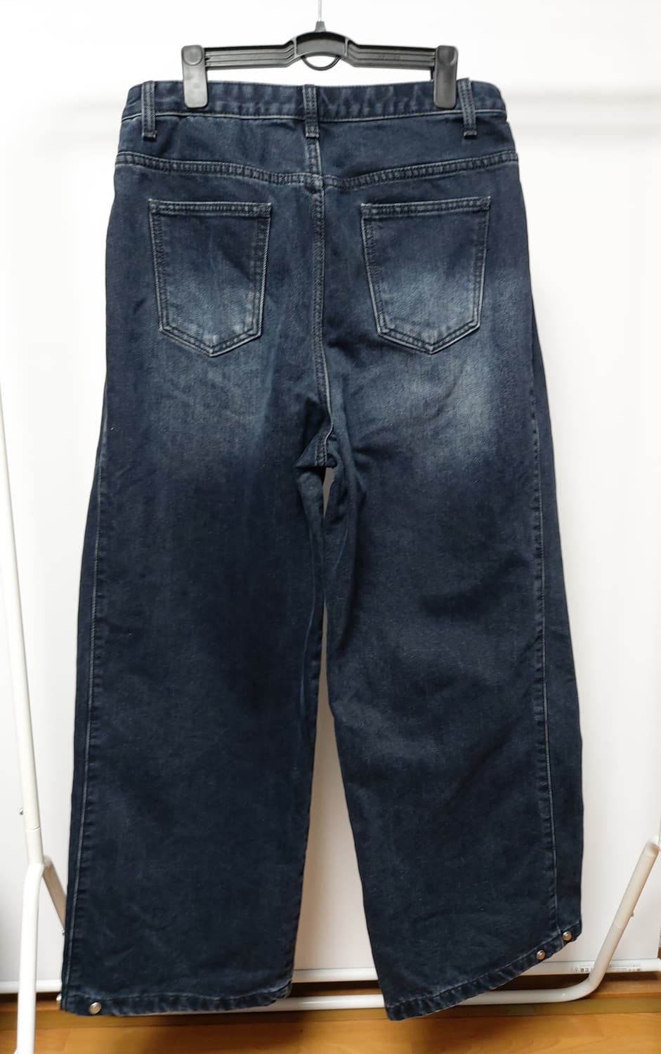 공용 워싱 와이드 데님 팬츠(L)30~31

 상품이미지3