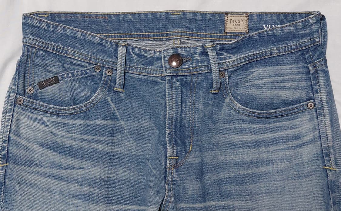 [32] 야누크(YANUK) 빈센트 슬림 테이퍼드 데님 (일본제) 상품이미지3