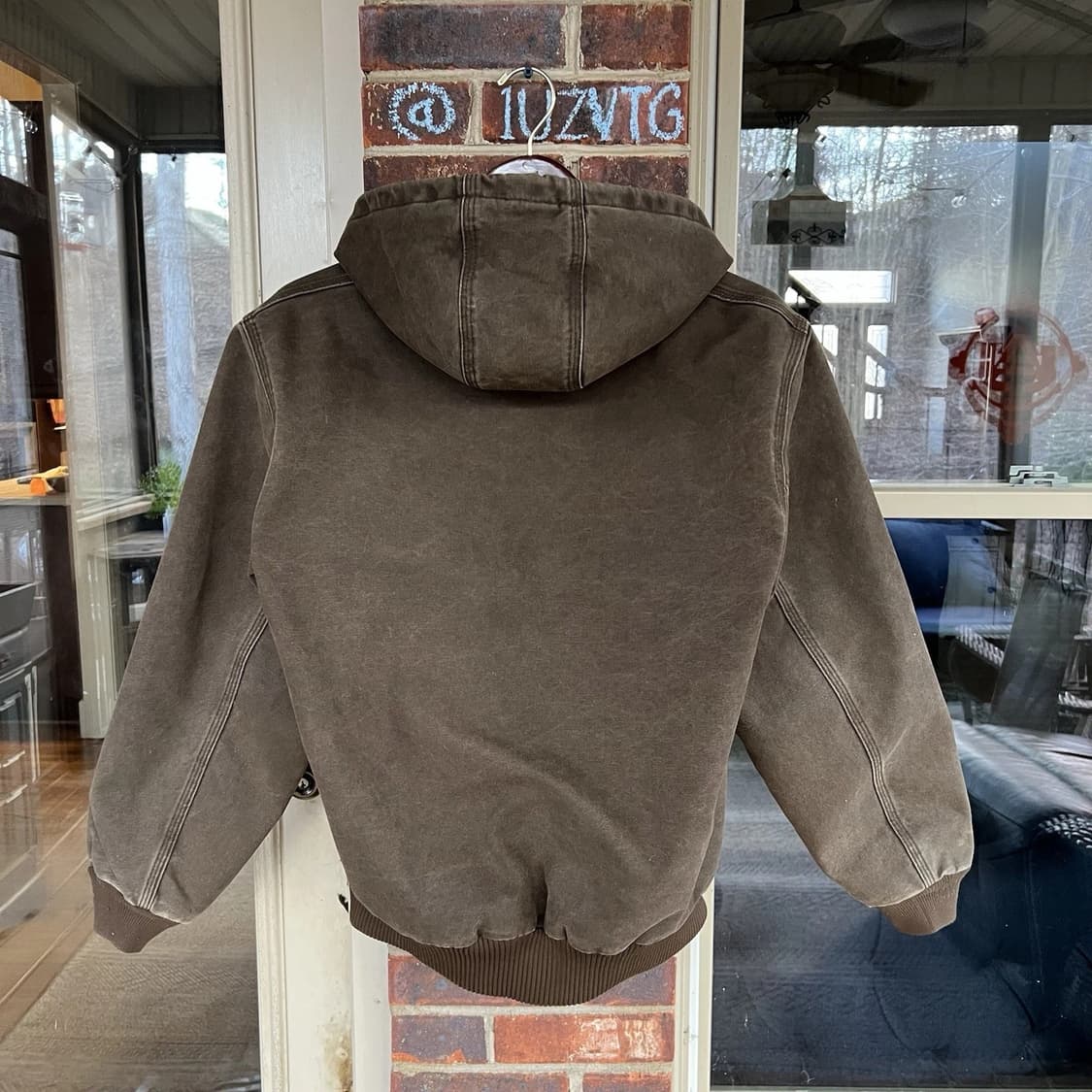 칼하트 J168 빈티지 덕 액티브 자켓 체스트넛 상품이미지5