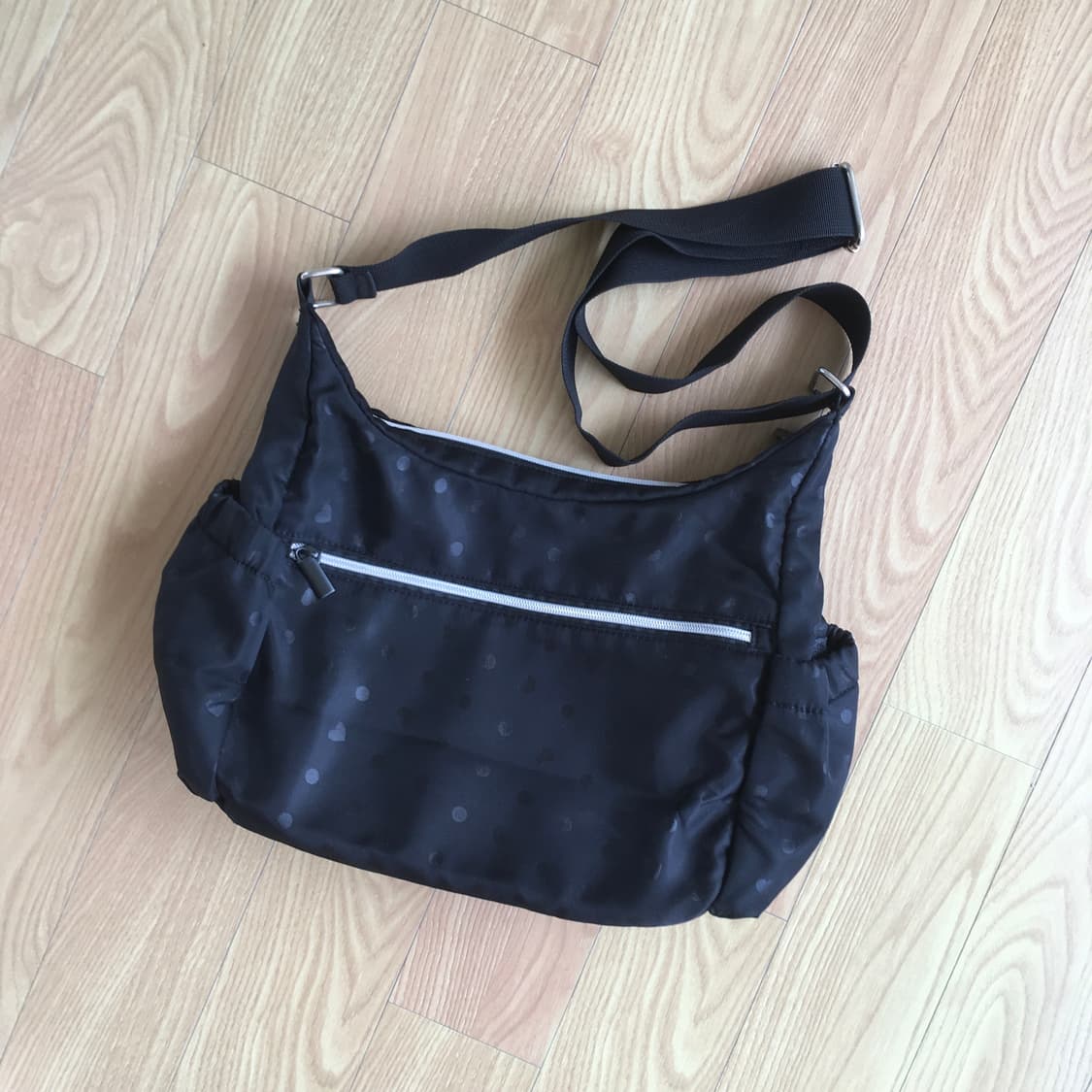 HUSHUSH/ 도트크로스백 모리걸토트크로스백 땡땡이크로스백  상품이미지3