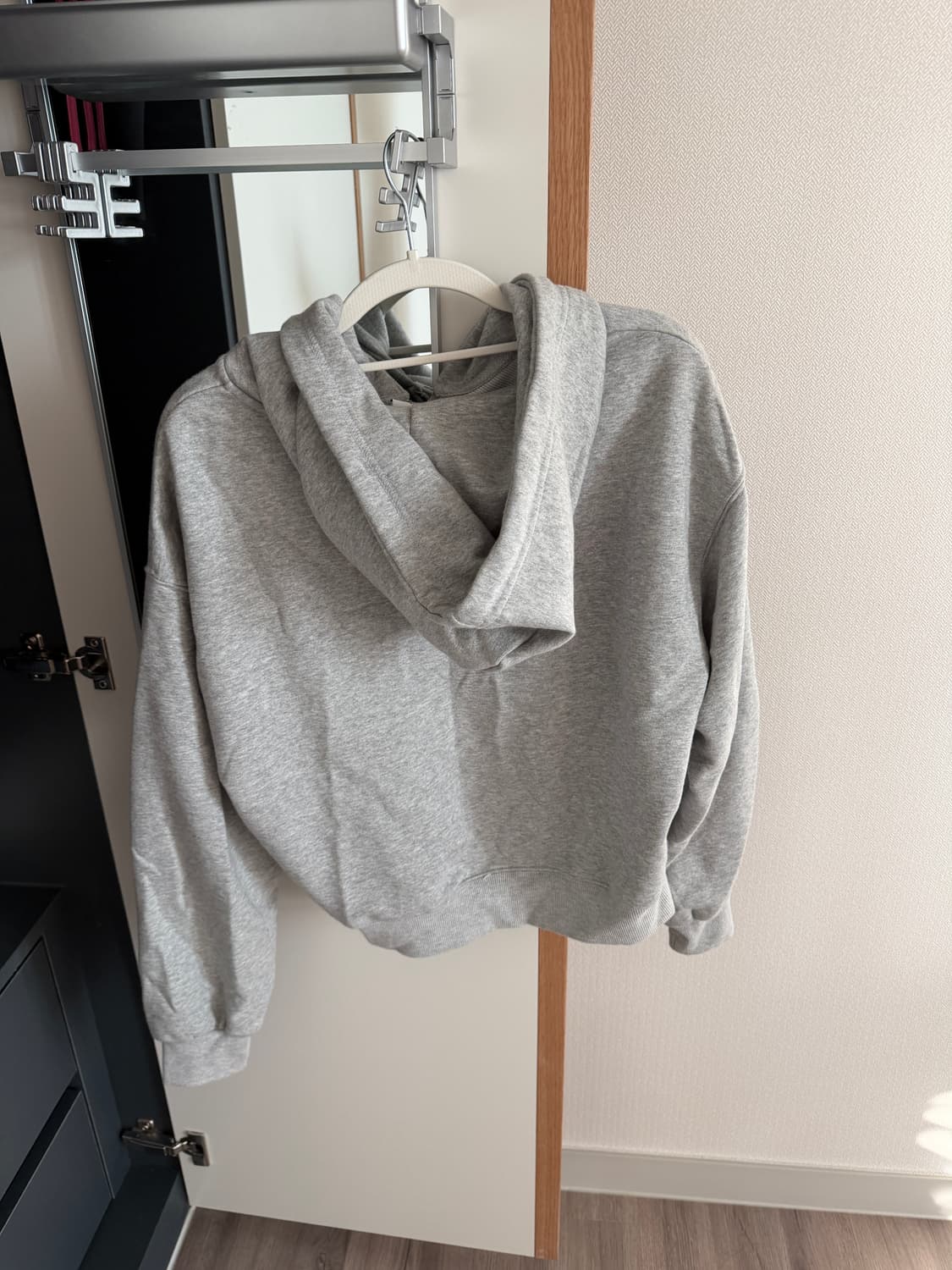 스파오 투웨이 후드집업 그레이 m 상품이미지2