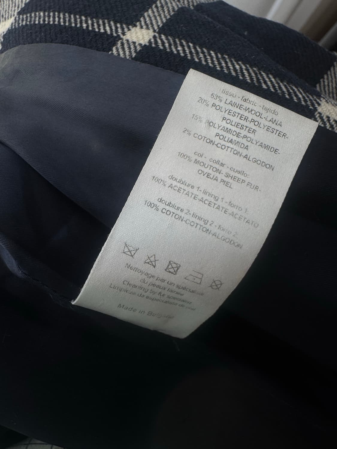 산드로 블루종 자켓 상품이미지6