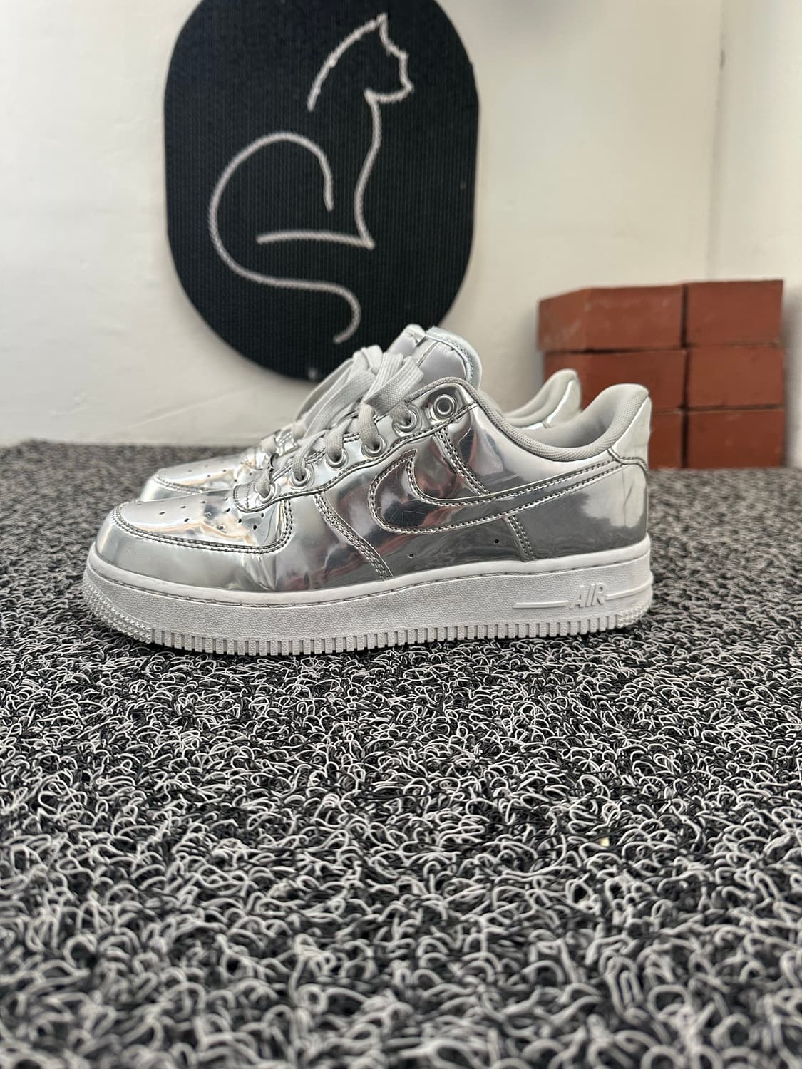 나이키 에어 포스 1 로우 크롬 240mm 상품이미지2