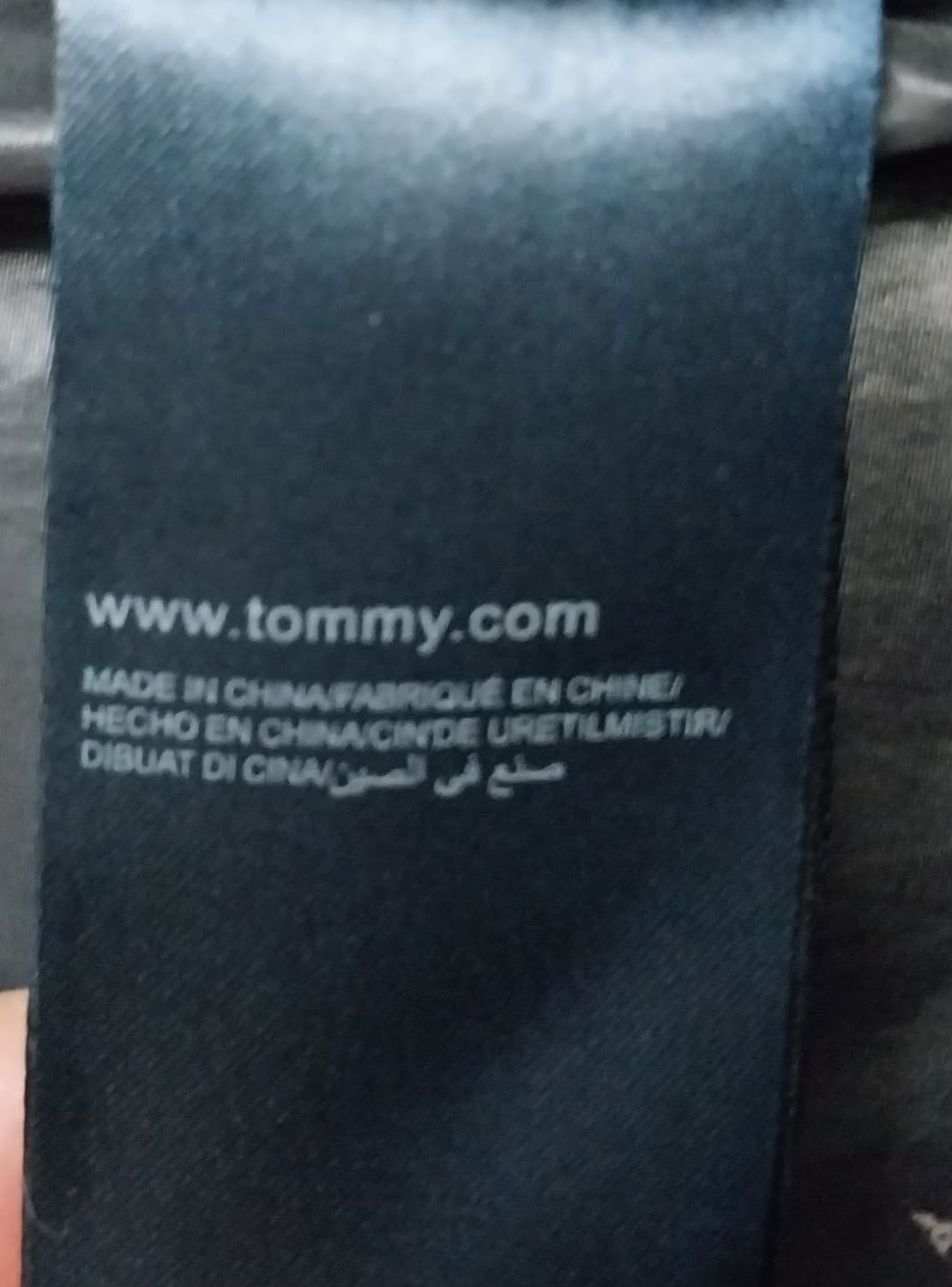 타미힐피거 블랙 롱패딩 M (후드분리됨) 상품이미지6