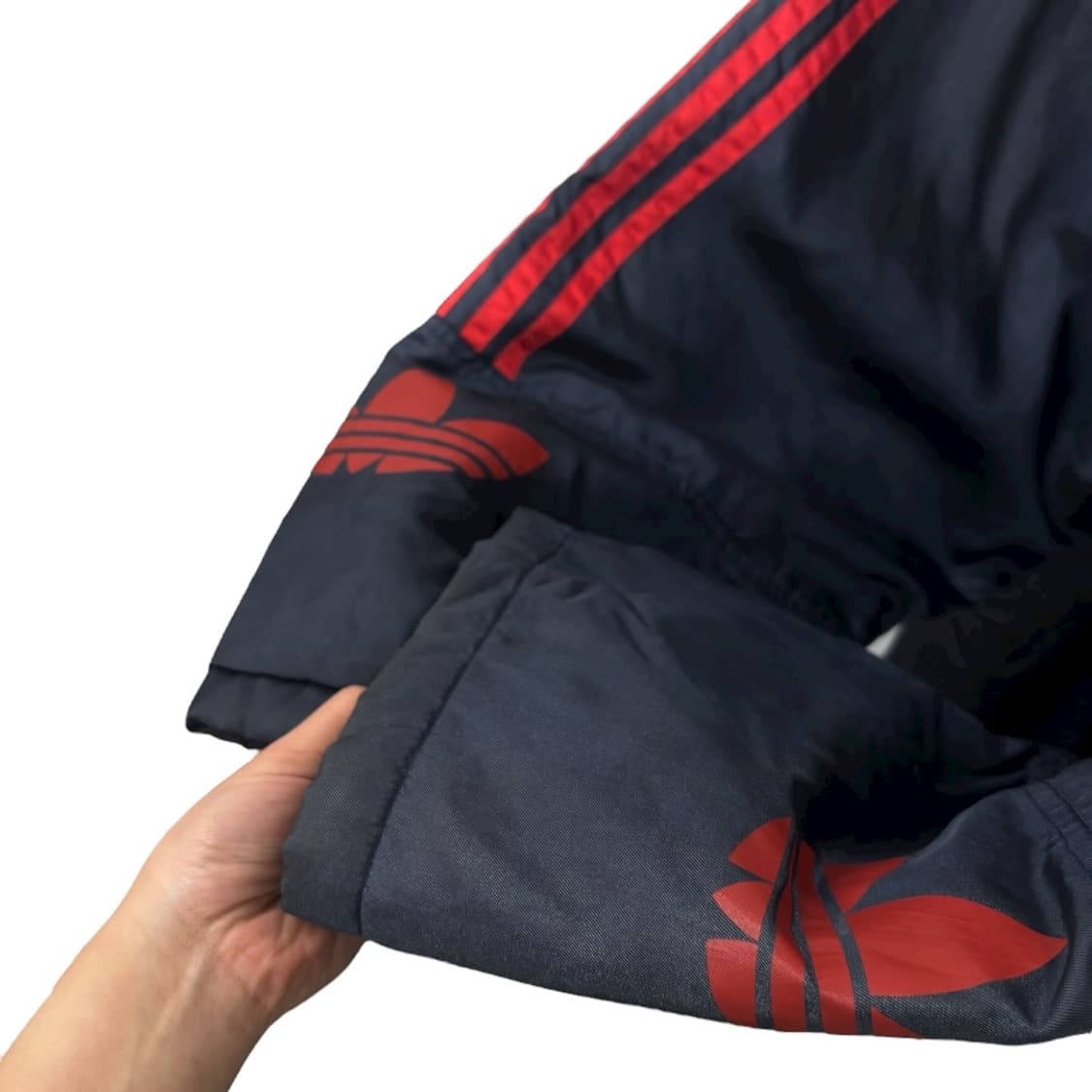 아디다스 올드스쿨 양털 롱코트 상품이미지4