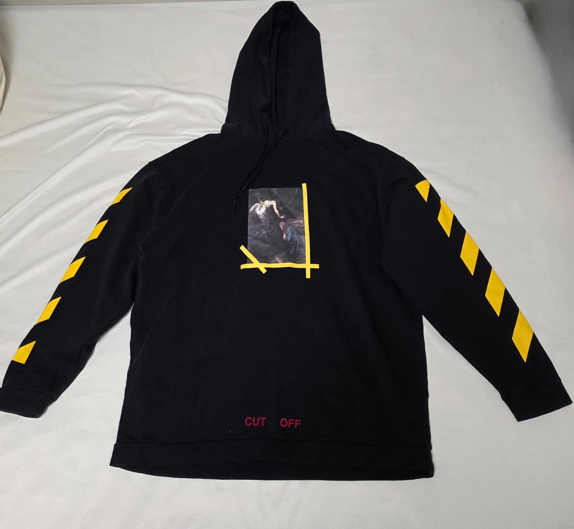 오프화이트 카라바지오 디아그 애로우 오버 후드 S 가단 62cm 상품이미지1