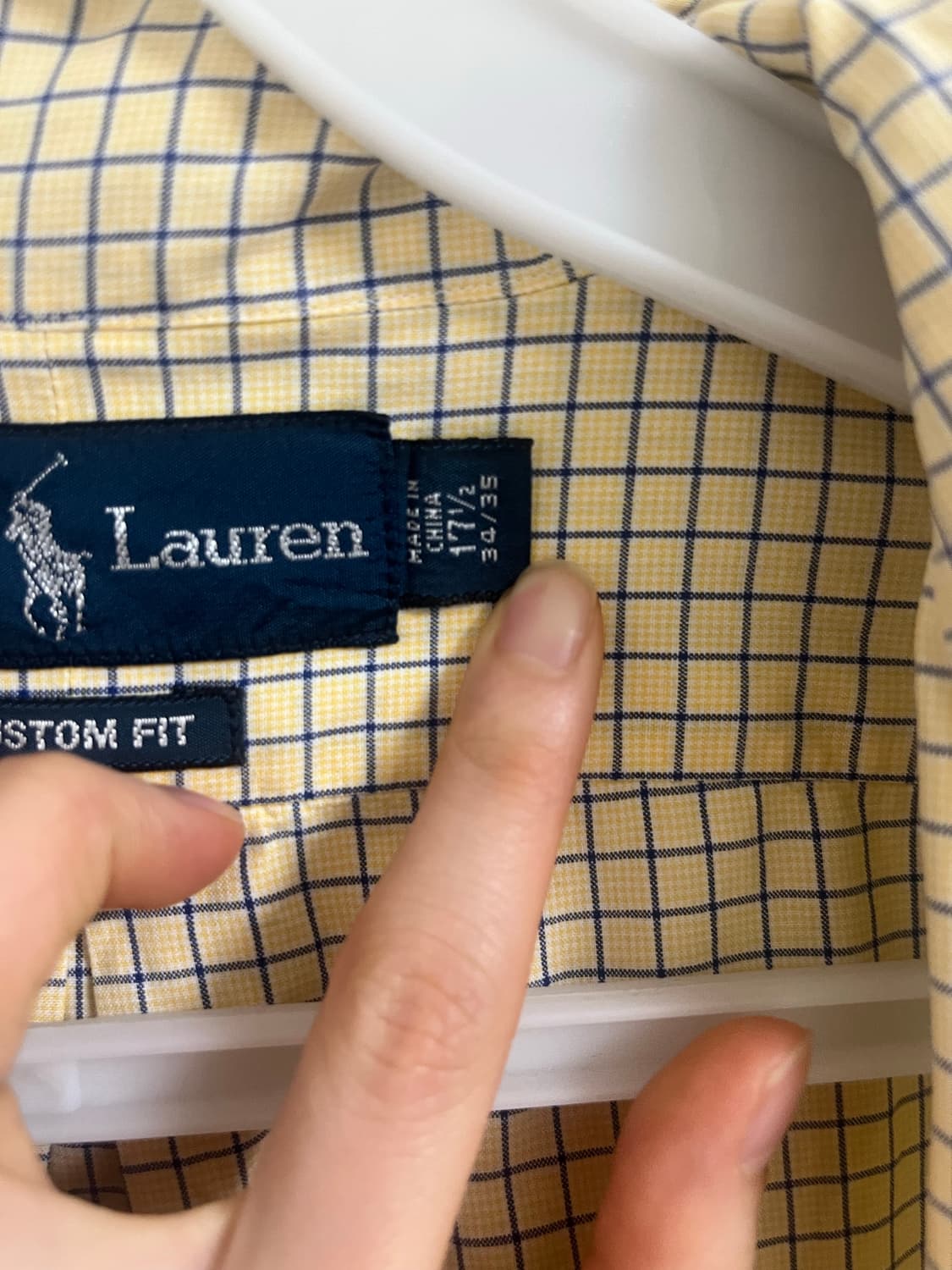 폴로 체크 셔츠  상품이미지4