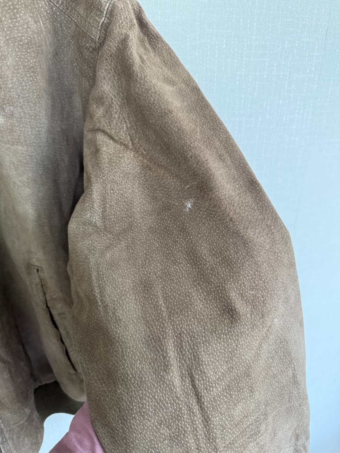 90s robinson 돈피 가죽자켓 XL 상품이미지9