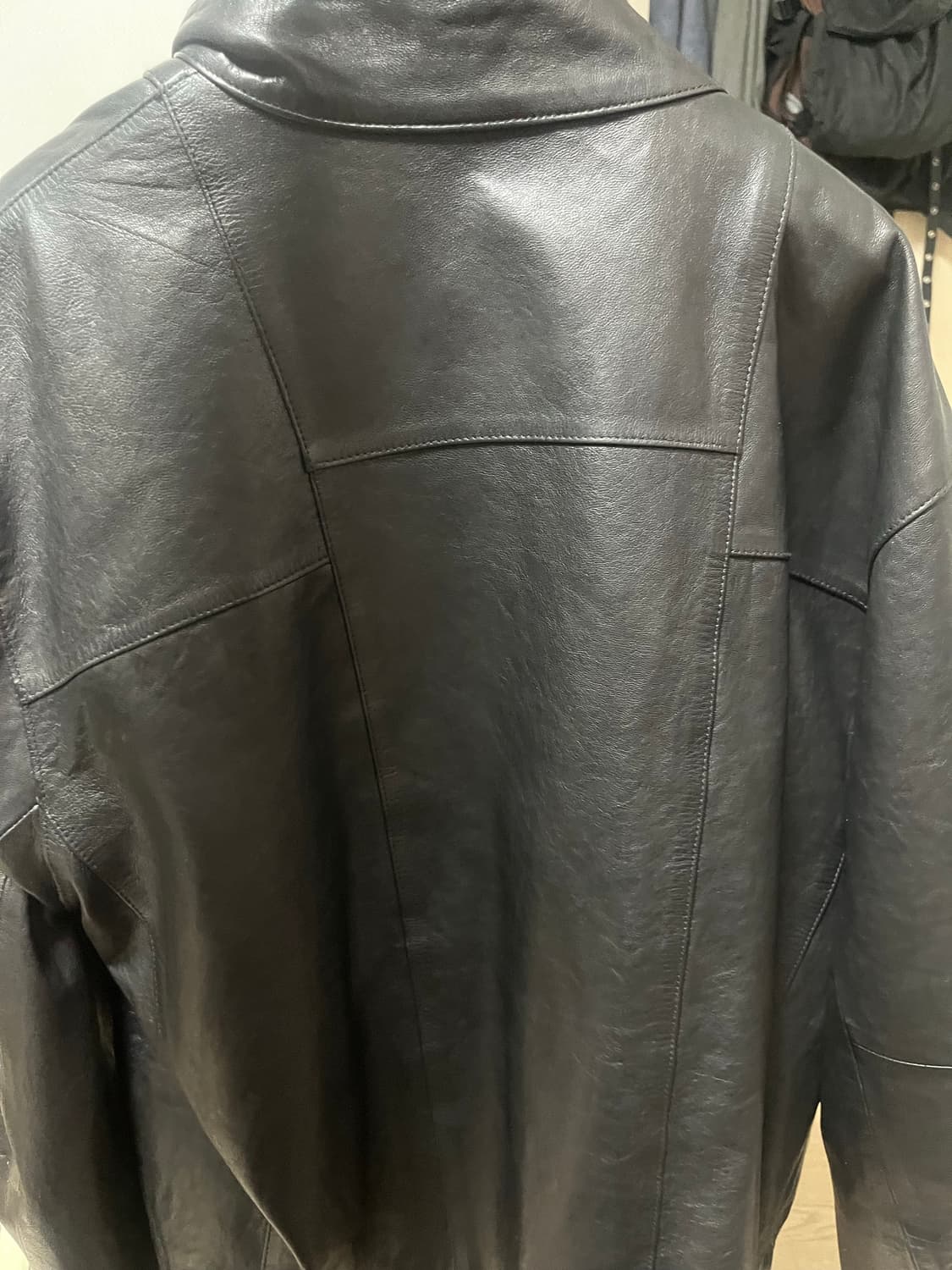 해칭룸 램스킨 레더자켓 3사이즈 상품이미지1