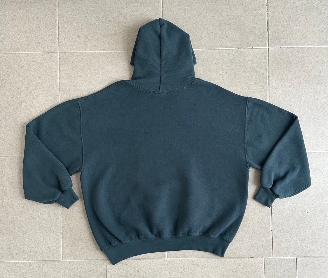 90s 빈티지 러셀 후드 그린 XL USA 상품이미지2