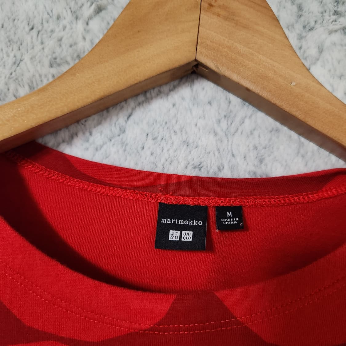 G990 [M] 유니클로 X 마리메꼬 크롭 반팔 티셔츠 상품이미지2