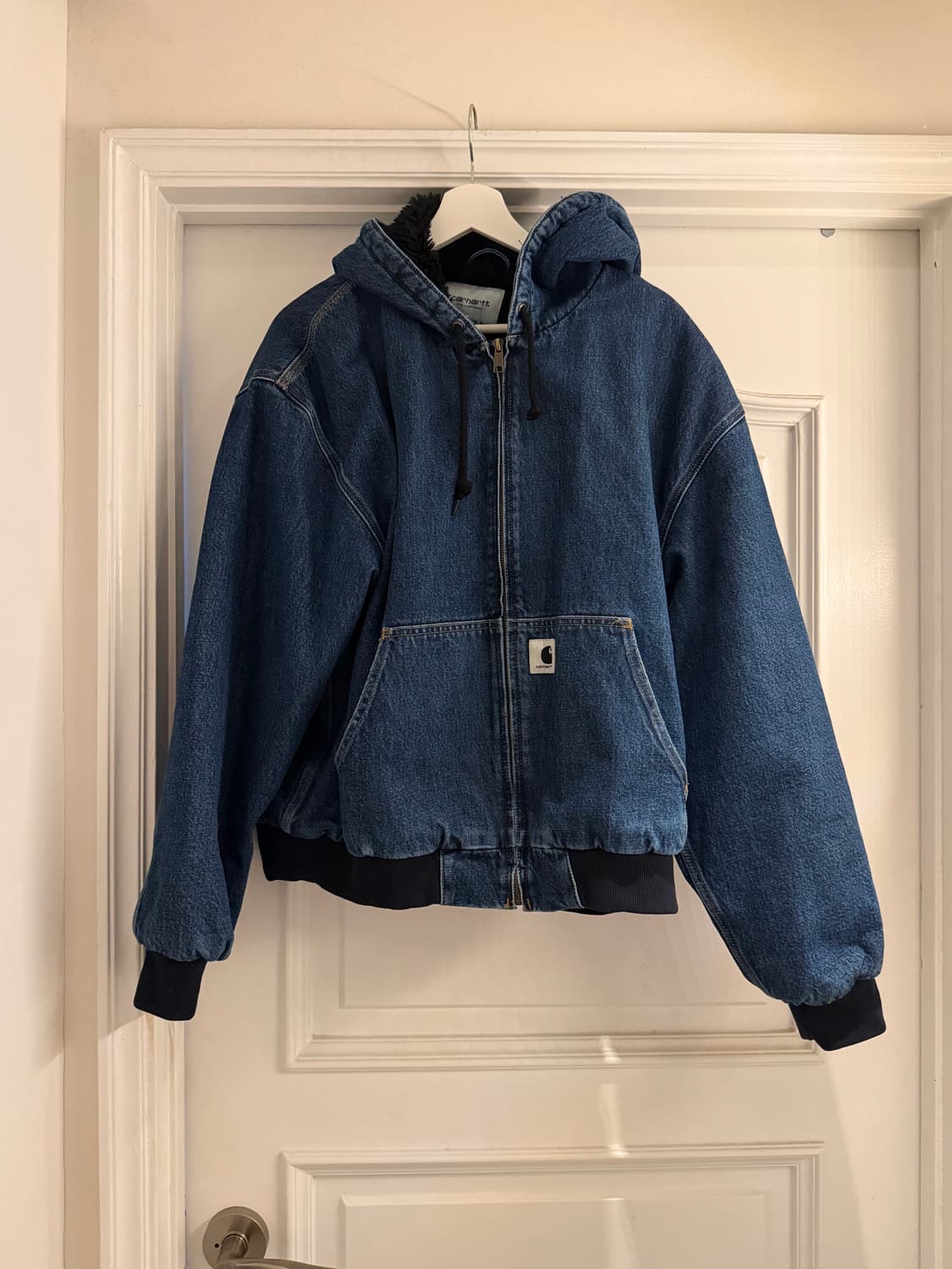 칼하트 데님 워크 액티브 자켓 M 상품이미지1