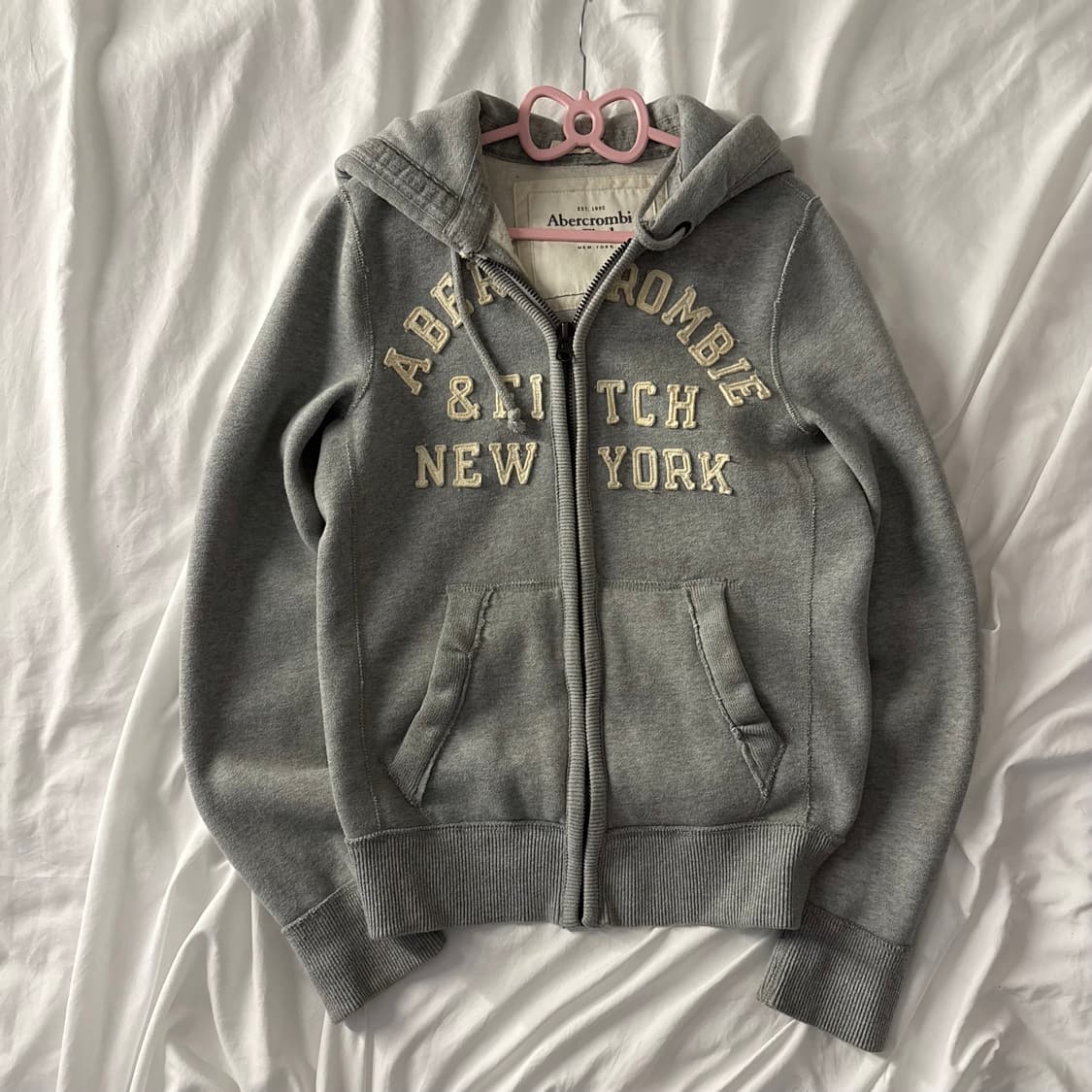 아베크롬비 그레이 후드집업 상품이미지2