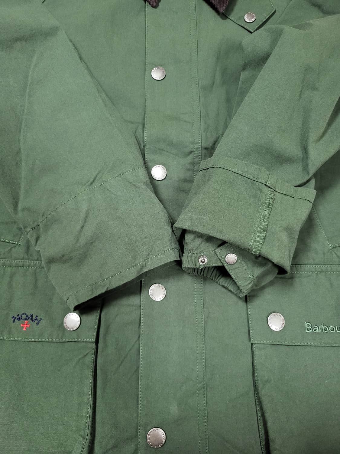 바버 x 노아 뽀빠이 비데일 논왁스 자켓(M사이즈) 새상품 상품이미지6