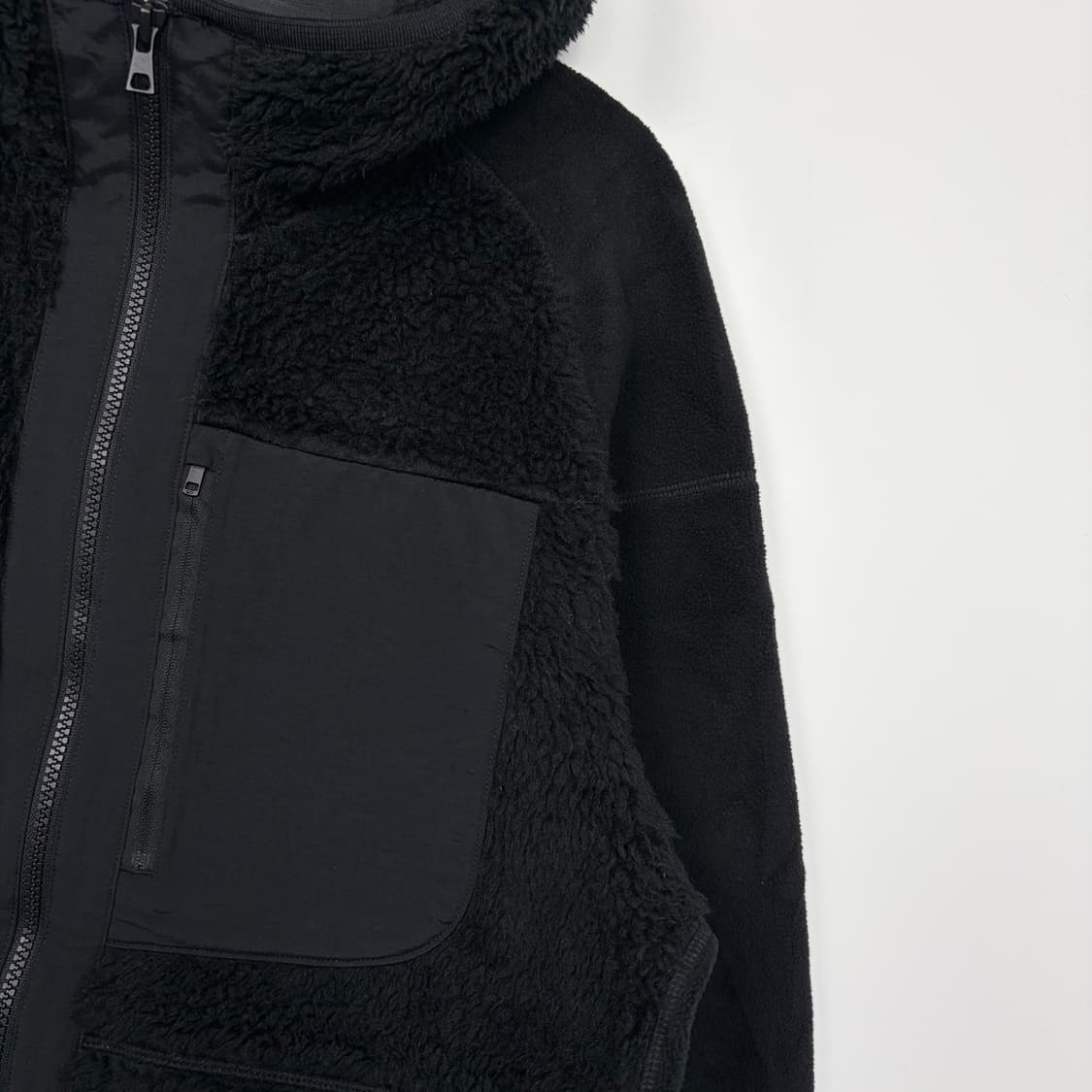 유니클로 화이트마운티니어링 플리스 후리스 후드 자켓 상품이미지4