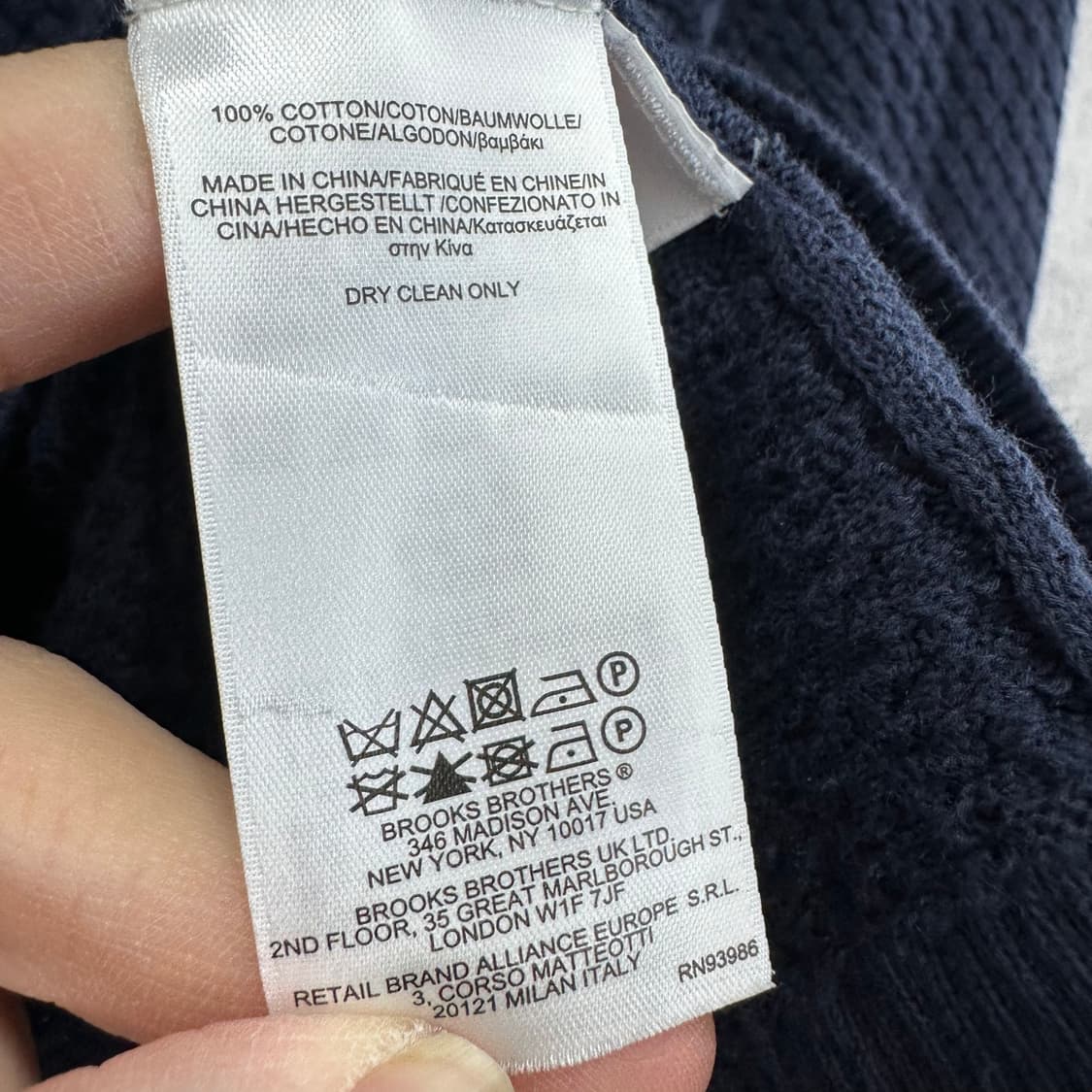 85 브룩스브라더스 여자 금장 니트 가디건 상품이미지4