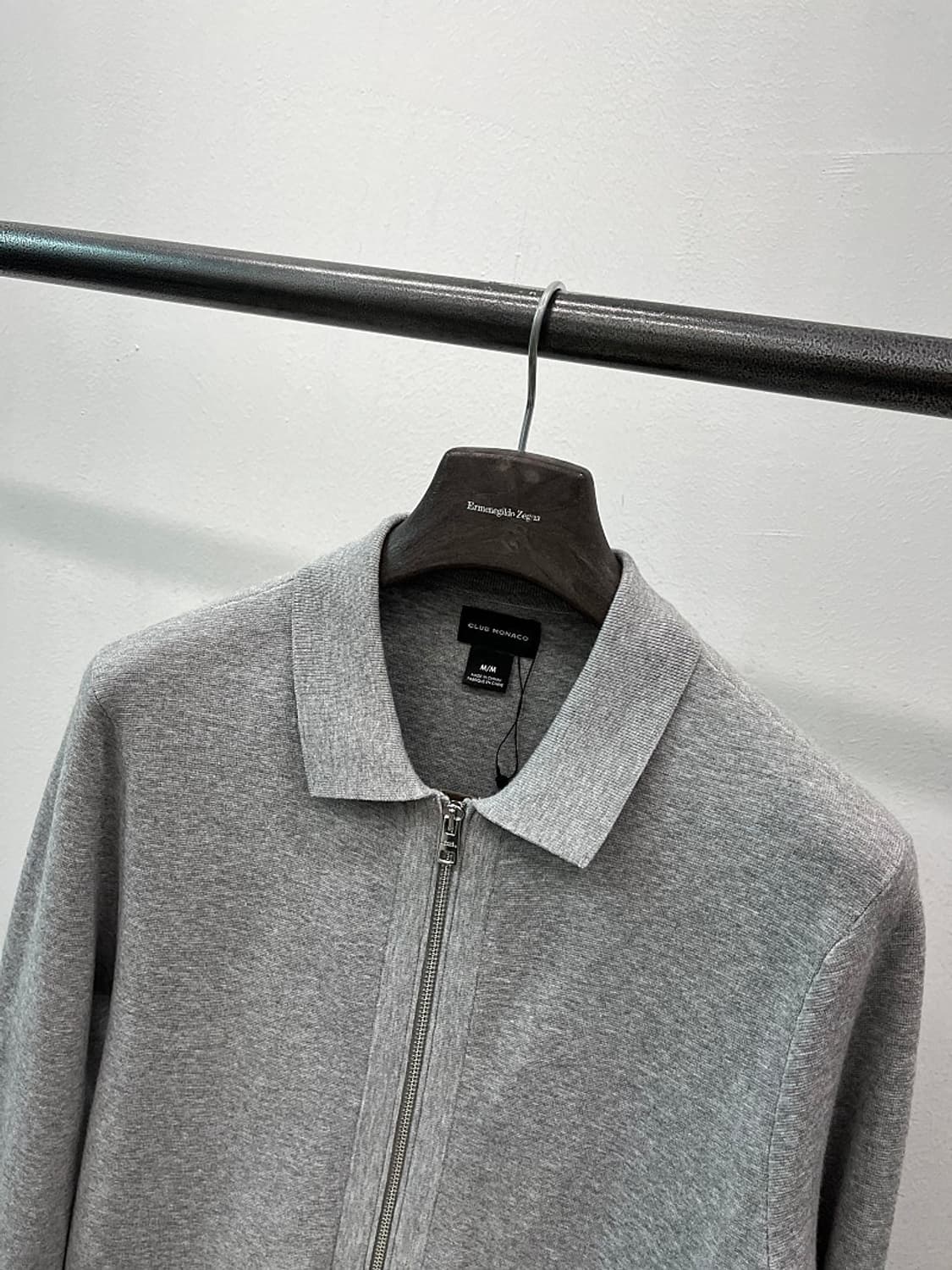 95-100) 클럽모나코 24ss 카라 니트집업  상품이미지2