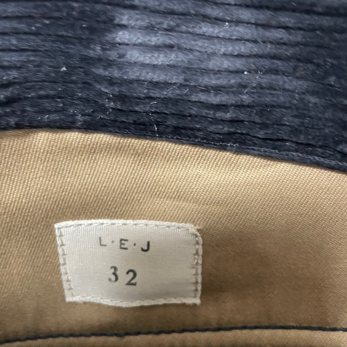 미스터포터 코듀로이 팬츠 블랙 새상품 32 상품이미지6