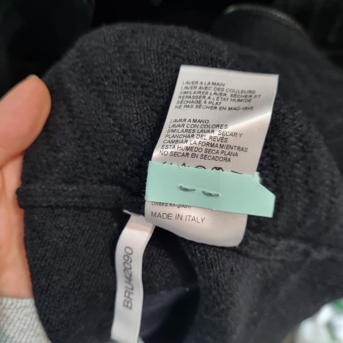 DKNY 울 집업니트 상품이미지6