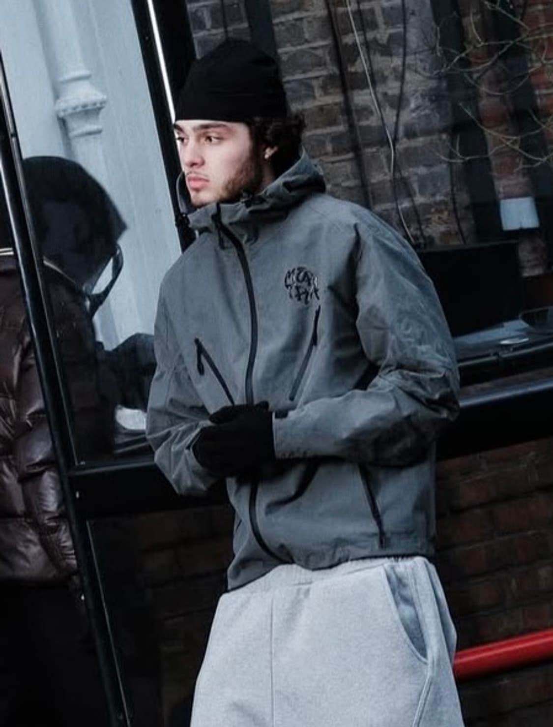 [새상품]최저가Mertra 모노그램 쉘 자켓 슬레이트 상품이미지1