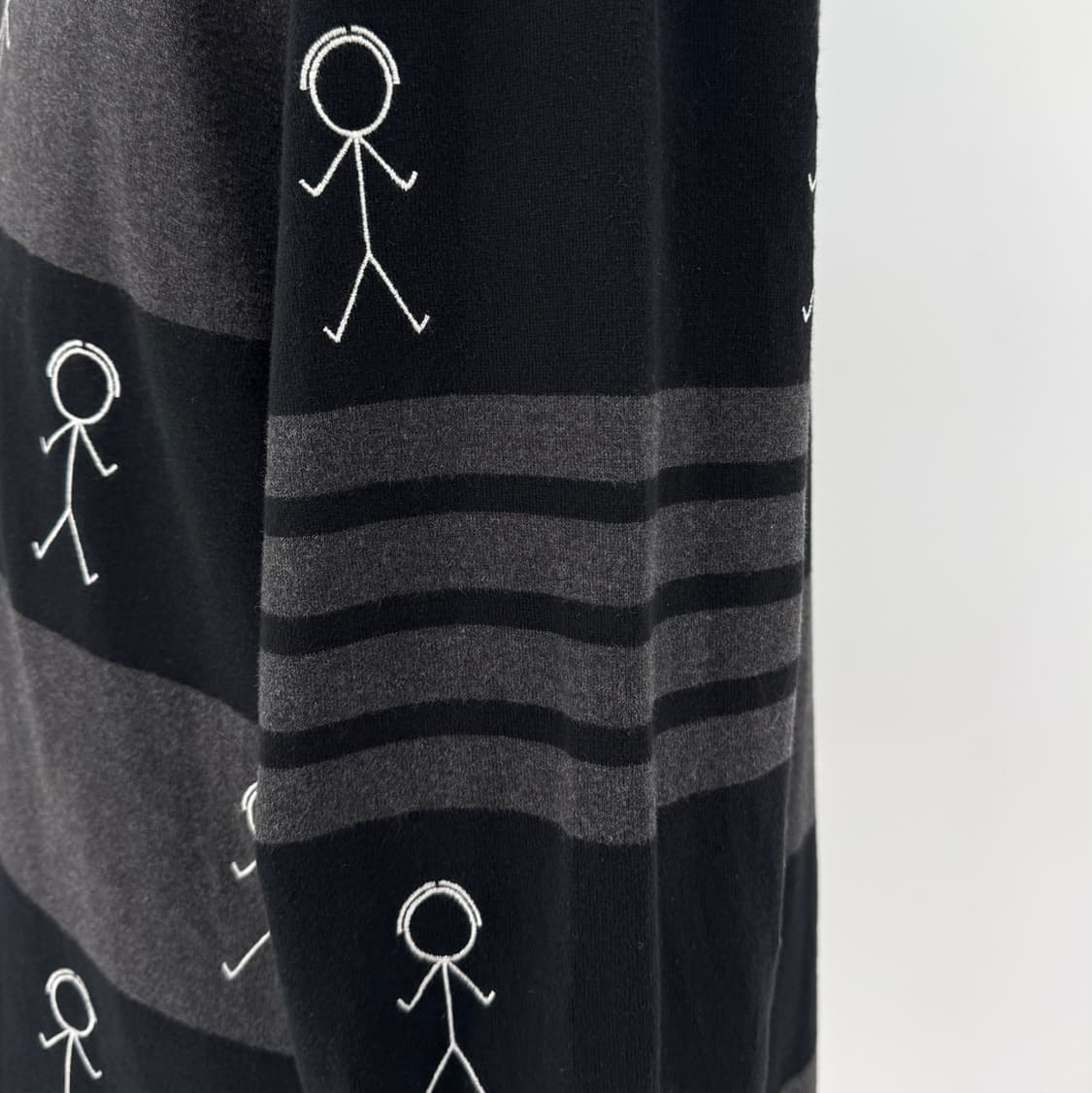 [4사이즈] 톰브라운 사선 PK 긴팔 카라티 티셔츠 (MJP073E) 상품이미지8