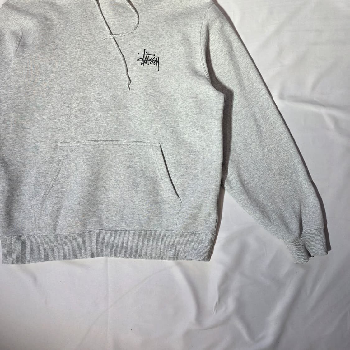 [M]스투시 스탁로고 베이직 후드티 상품이미지5