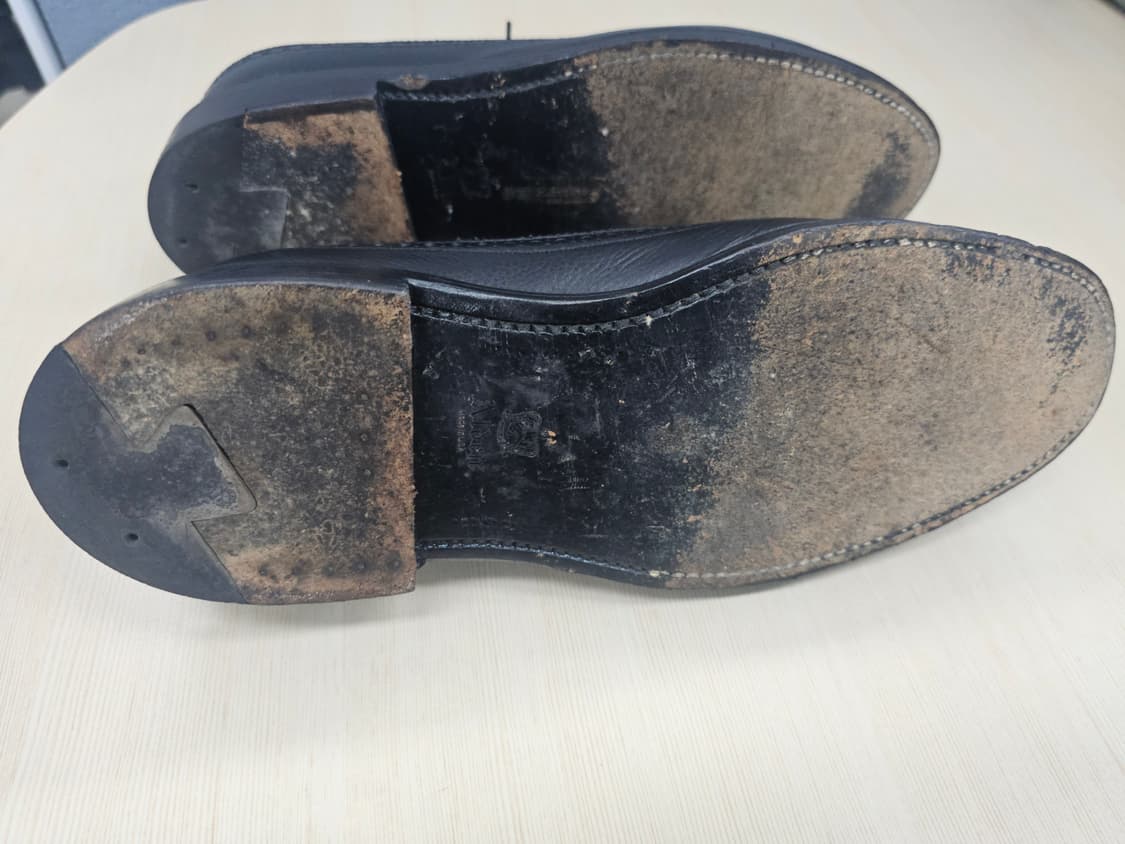 [Alden] 알든 x 유니페어 별주 97721 블랙 롱윙 블러처 상품이미지6