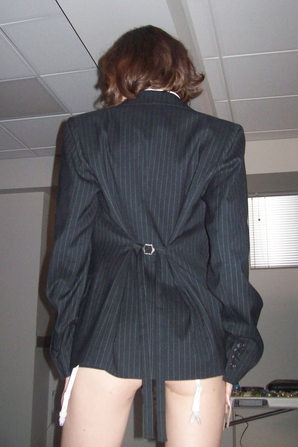 스컬프터 Tailored Belted Blazer, Micro Short 상품이미지6