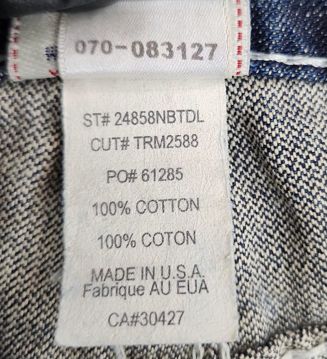 트루릴리전 36인치 청바지 데님팬츠 상품이미지6