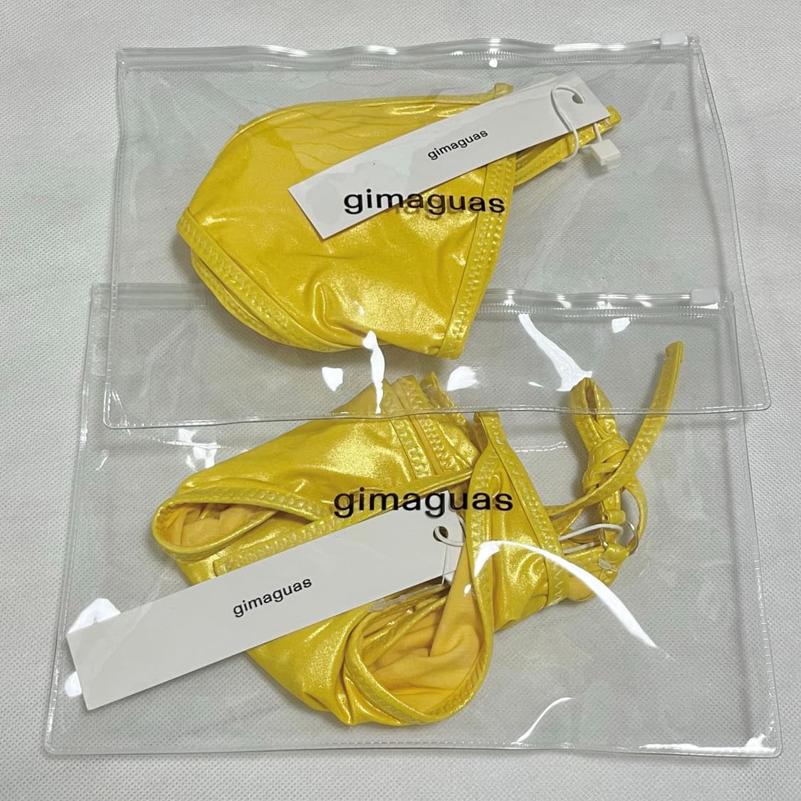 [M]기마구아스 Rina 비키니 Set/옐로우 상품이미지2