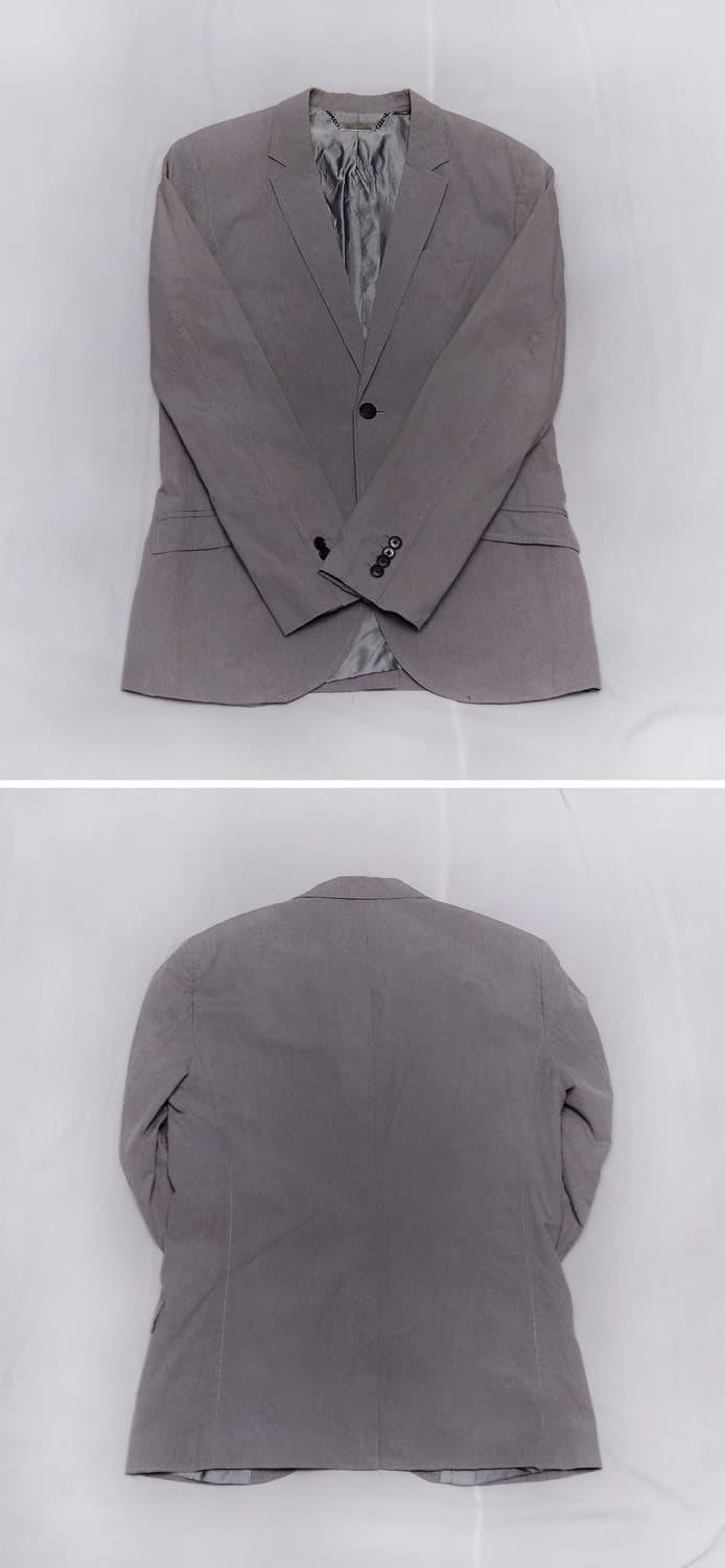 아르마니 (AX) 코튼 스트라이프 블레이저 자켓 (38R / 95+) 상품이미지3