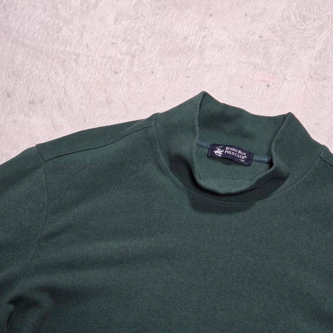 버버리힐스폴로클럽 그레이 반폴라 롱슬리브 상품이미지2