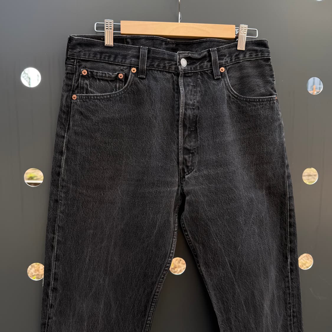 90s USA 빈티지 리바이스 501 블랙 W34 L30 상품이미지3
