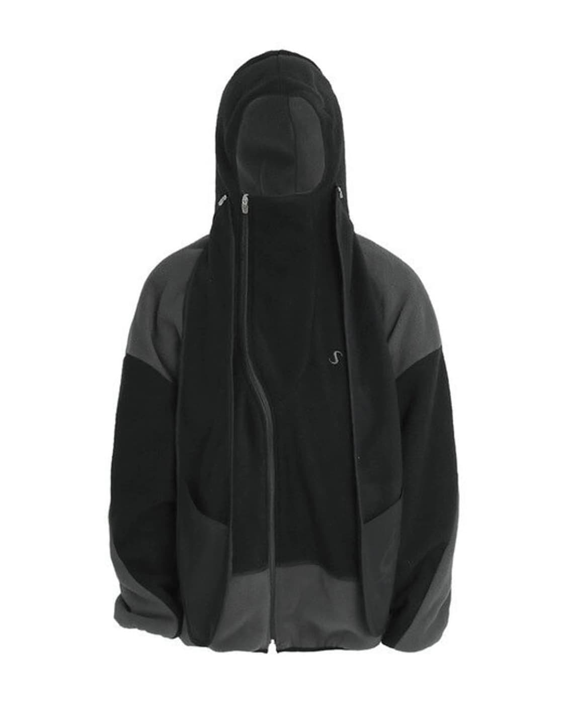 OJOS 오호스 머플러 집업 플리스 상품이미지1